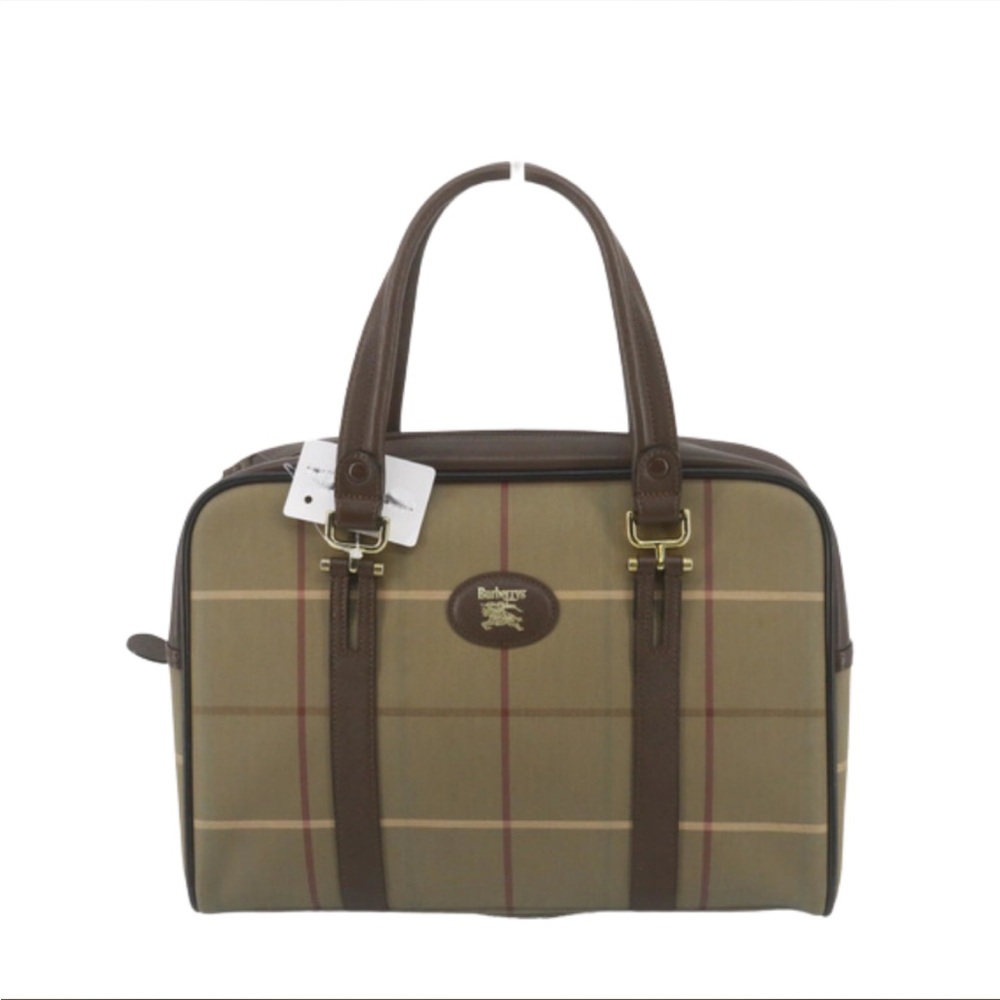 Burberry Brown Plaid Women's Bag
